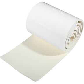 X AUTOHAUX 2000x200x6.5mm Car Auto Garage Wall Guard Door Bumper Protector Anti Collision Waterproof White