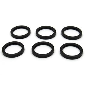 (6 Pack) Gas Can Spout Gasket Seals - Rubber Replacement Gasoline/Fuel Jug Washer Seals (Upgraded Version, Compatible with Ethanol, Stabilizer, etc)