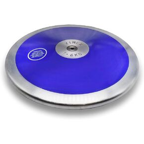 TC Blue Gemini Track and Field Discus - Discus 1.6 kg - Mens Discus - High School Discus - Boys Throwing Discus - 1.6k Intermediate/Advanced Discus - Experience The Joy of Throwing!!