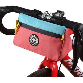 Bike Handlebar Bag, kids Bicycle Front Basket Pack,Waterproof Bikes Bag,Small Bicycle Handle Bar Bag for Boys Girls Men Women (Black)