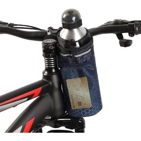 Bike Handlebar Bag Lightweight Waterproof Front Frame Storage Top Tube Bikes Pouch Large-Capacity Front Pack for Road Mountain Bicycle Outdoor Cycling Travel