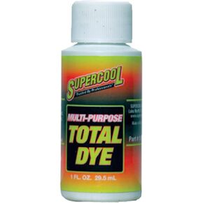 Supercool UV Fluid Leak Detection Dye, 8 Oz, Orange Tint