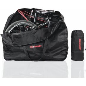 Folding Bike Bag 14 inch to 20 inch Bicycle Travel Carrier Case Box Carry Bag Pouch Bike Transport Case