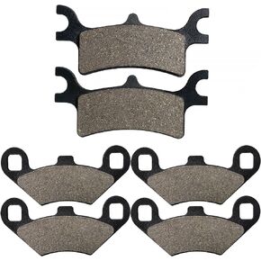 Front Rear Brake Pads for Polaris Sportsman 450 500 700 800 4x4 Scrambler 500 400 Trail Blazer 250 330 Magnum 330 500 Trail Boss 330 Xpedition 325 4X4 ATV 2000-2014