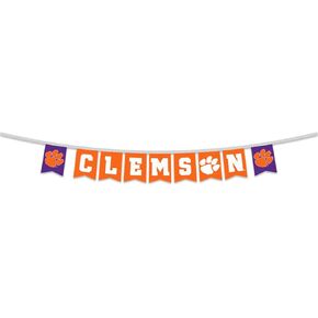 Clemson Tigers Banner String Pennant Flags