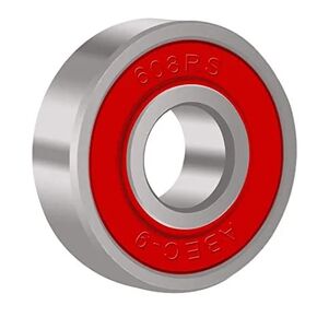 BESIY Bearings for Skateboards, Longboards, Inline Skates, Roller Skates, Spinners, Double Shielded,8x22x7 Miniature Ball Bearings, 608, ABEC-9(Pack of 8)