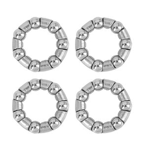 X AUTOHAUX 4 Pcs 4.76mm x 7 Ball Bearings Cages Crank Bearings Wheel Bearing Retainer for Bicycle