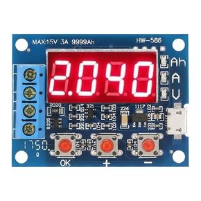 YWBL-WH Battery Capacity Meter Discharge Tester Analyzer 1.2-12V Battery Capacity Meter Discharge Tester, Testers and Calibrators