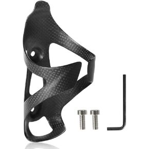 Gazeer 2 Pack Ultra-Light Full Carbon Fiber Water Bottle Cage, Bike Water Bottle Holder Brackets for Road & Mountain Bike