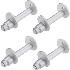 No.48409-35050/48452-35020 Lower Control Cam Plate Toe Adjust Camber for Toyota 4Runner 1996-2004 / Camber Caster Adjusting Bolt Kit/Metal / 4Sets / Silver Tone