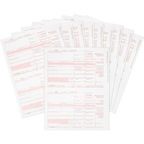 Blue Summit Supply 25 1099 MISC نسخ نماذج A، 2023، 25 حزمة، متوافقة مع QuickBooks وبرامج المحاسبة، نسخ A فقط، 25 حزمة (13 ورقة، نموذجان لكل ورقة)