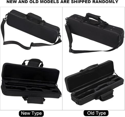 Flute Case Carrying Bag, Oxford Cloth Flute Bag Messenger Bag Waterproof Wear Resistant Lightweight Portable Carrying Bag for 16 Holes Flute, 15.5 x 4.7 x 2.7in in Saudi Arabia