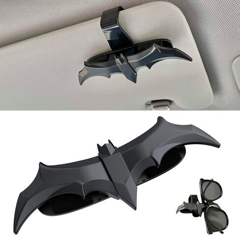 Bat Sunglasses Holders for Car, Batwing Accessories for Car, Bat Gadgets for Bat Fans Men Gifts, Bat Gifts for Boys in Saudi Arabia