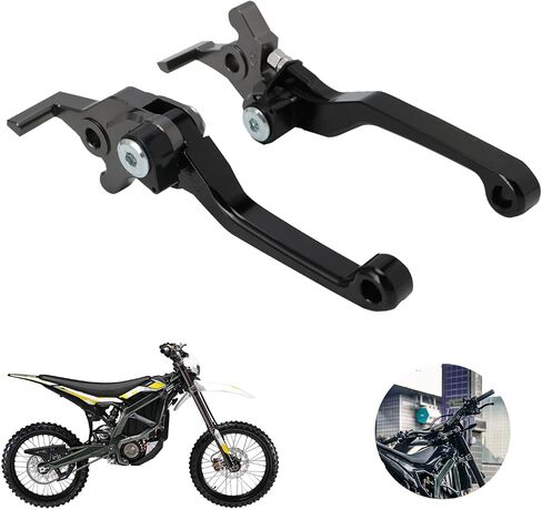 Dirt Bike Clutch Brake Levers,CNC Billet Pivot Handle Levers for YZ85 2015-2023/YZ65 2018-2023 - Black in Saudi Arabia