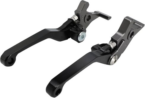 Dirt Bike Clutch Brake Levers,CNC Billet Pivot Handle Levers for YZ85 2015-2023/YZ65 2018-2023 - Black in Saudi Arabia