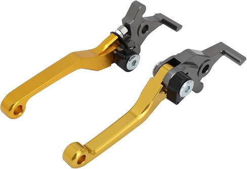Dirt Bike Clutch Brake Levers,CNC Billet Pivot Handle Levers for YZ85 2015-2023/YZ65 2018-2023 - Black in Saudi Arabia