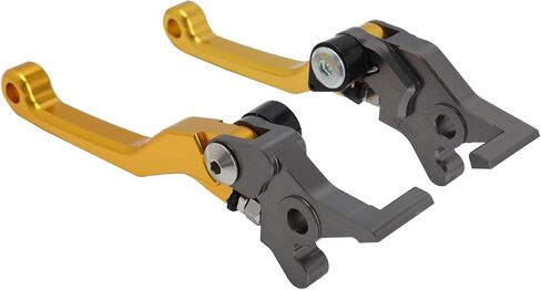 Dirt Bike Clutch Brake Levers,CNC Billet Pivot Handle Levers for YZ85 2015-2023/YZ65 2018-2023 - Black in Saudi Arabia