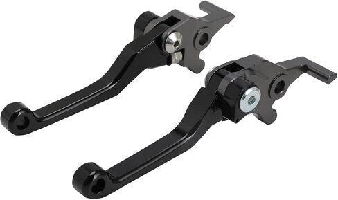 Dirt Bike Clutch Brake Levers,CNC Billet Pivot Handle Levers for YZ85 2015-2023/YZ65 2018-2023 - Black in Saudi Arabia