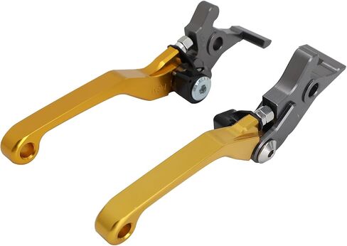 Dirt Bike Clutch Brake Levers,CNC Billet Pivot Handle Levers for YZ85 2015-2023/YZ65 2018-2023 - Black in Saudi Arabia