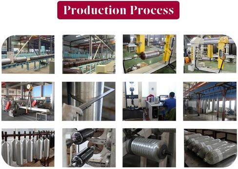 خزان هواء كرات الطلاء المركب ذو الضغط العالي 4500 رطل لكل بوصة مربعة من ألياف الكربون PCP (زجاجة فارغة) (خزان 0.35 لتر CE) in Kuwait