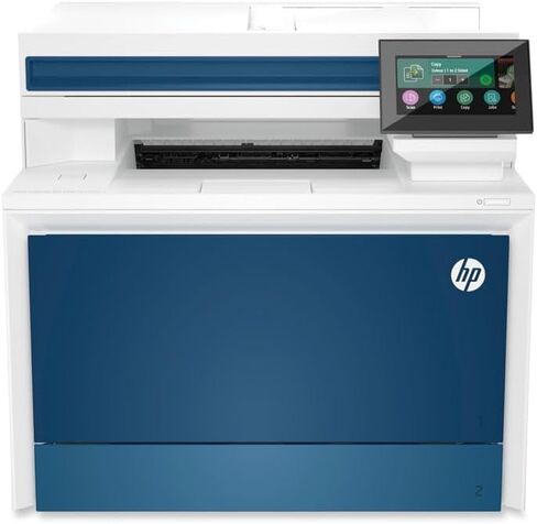 HP Color LaserJet Pro MFP 4301fdn Printer, Print, scan, copy, fax, Fast speeds, Easy setup, Mobile printing, Advanced security, Best-for-small teams, 16.6 x 17.1 x 15.1 in,white in Saudi Arabia