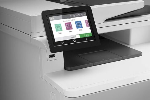 HP Color LaserJet Pro MFP 4301fdn Printer, Print, scan, copy, fax, Fast speeds, Easy setup, Mobile printing, Advanced security, Best-for-small teams, 16.6 x 17.1 x 15.1 in,white in Saudi Arabia