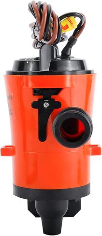 YaeMarine 12V 800gph Livewell Baitwell Pumps Live Bait Tank Aerator Pump Submersible Cartridge Boat Bilge Pump in Kuwait