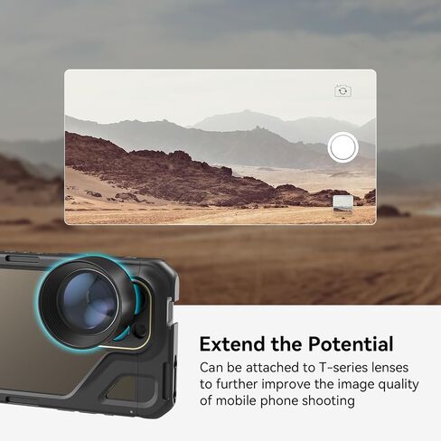لوحة تثبيت خلفية للعدسة من سلسلة T-Smallrig لهاتف iPhone 15 Pro Cage 4396/15 Pro Max Cage 4391، قابلة للتبديل مع اللوحة الخلفية M-Mount للقفص الأصلي - 4399 in Saudi Arabia