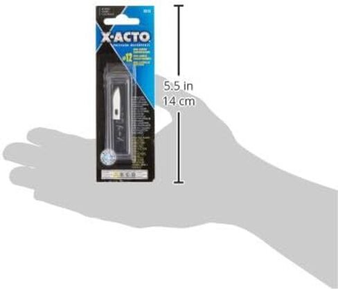 ELMERS X-Acto رقم 12 مجموعة شفرات نحت منحنية صغيرة مكونة من 5 قطع (X212) in Kuwait