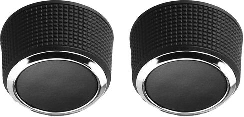 2 مقابض تحكم خلفية راديو Au-dio متوافق مع Es-calade En-clave Tahoe Chevr-olet G-m-c 2291-2547 in Kuwait