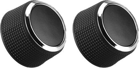 2 مقابض تحكم خلفية راديو Au-dio متوافق مع Es-calade En-clave Tahoe Chevr-olet G-m-c 2291-2547 in Kuwait