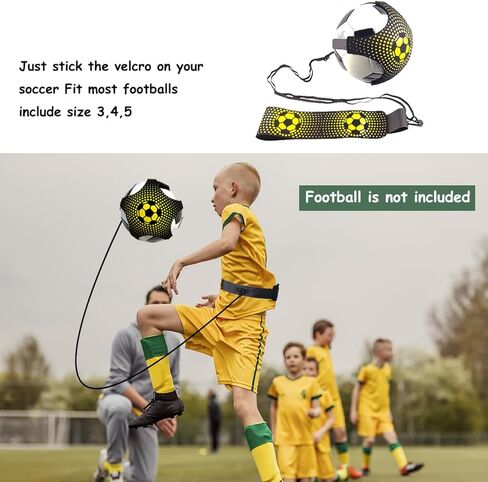 Soccer Agility Training Equipment Set, Football Accessories 12 Rung 20Ft Agility Ladder, 12 Disc Cones, Solo Soccer Trainer, Shin Guards - Speed Training Equipment Gifts for boy Girls in Kuwait