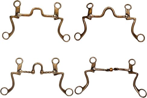 Western Style Horse Bit | Cow Boy Style Shank Bit (Design - 4) in Saudi Arabia