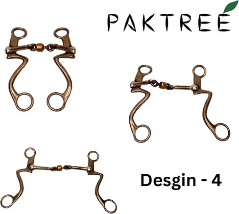 Western Style Horse Bit | Cow Boy Style Shank Bit (Design - 4) in Saudi Arabia