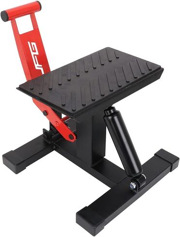 حامل رفع الدراجة الترابية للدراجة النارية - رفع هيدروليكي قابل للتعديل لتوفير الجهد، حامل رفع ارتفاع الطاولة in Kuwait