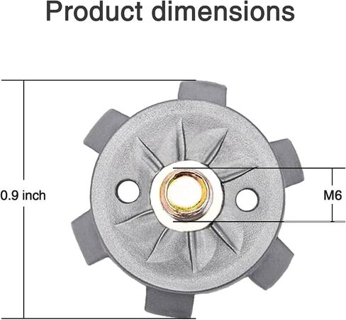 10Pcs Golf Spikes Golf Shoe Spikes Replacements,Golf Spikes for Any Shoe,Suitable for Use on Lawns or Golf Courses in Saudi Arabia