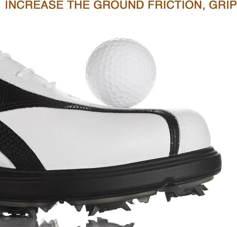 10Pcs Golf Spikes Golf Shoe Spikes Replacements,Golf Spikes for Any Shoe,Suitable for Use on Lawns or Golf Courses in Saudi Arabia