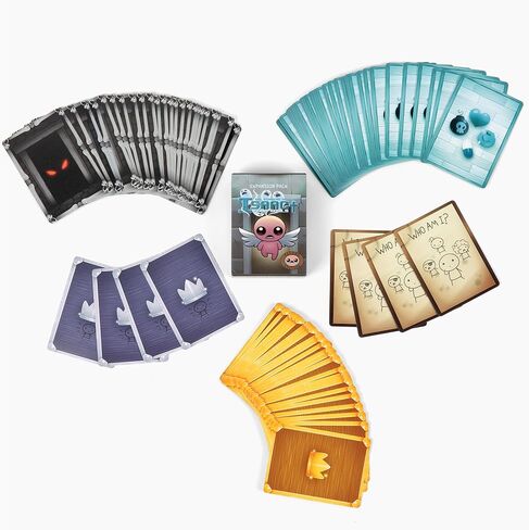 Maestro Media: The Binding of Isaac: Four Souls+ (الإصدار الثاني) - توسيع، لعبة بطاقات إستراتيجية، مرخصة رسميًا، للأعمار من 13 عامًا فما فوق، 1-4 لاعبين، 30 دقيقة in Kuwait