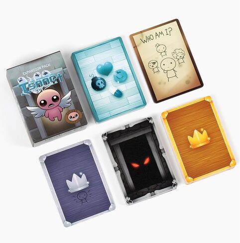 Maestro Media: The Binding of Isaac: Four Souls+ (الإصدار الثاني) - توسيع، لعبة بطاقات إستراتيجية، مرخصة رسميًا، للأعمار من 13 عامًا فما فوق، 1-4 لاعبين، 30 دقيقة in Kuwait