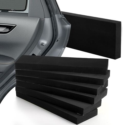 ZOOFOX 6 عبوات من واقي جدار المرآب، واقي ممتص الصدمات لحافة باب السيارة، وسادة إسفنجية EVA ذاتية اللصق للمستودعات الضيقة للمساعدة في وقوف السيارات، 16 بوصة × 4.9 بوصة × 1.2 بوصة in Kuwait