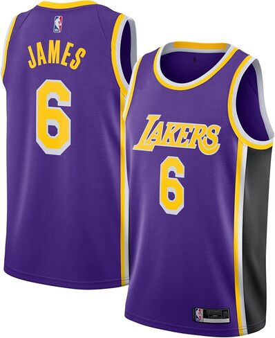 Lebron James Los Angeles Lakers Purple #6 Infants Toddler Alternate Swingman Jersey in Saudi Arabia