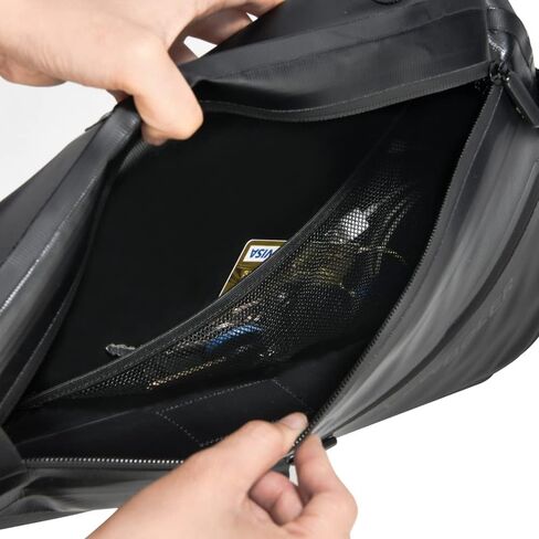 NEWBOLER Bicycle Frame Bag - Triangle Bike Bag, 3.6L Waterproof Bicycle Triangle Bag with Two Side Pockets, Bike Frame Storage Bag, Bicycle Under Tube Bag for Mountain Road Bike Travel in Kuwait