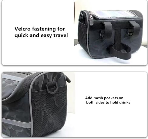 shenghao Bike handlebar bag Multifunctional bicycle bag Bike front bags Bicycle accessories bag Bicycle bag Bike head hanging bag in Kuwait