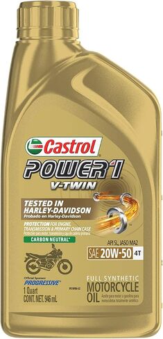 Castrol Power1 4T 5W-40 Full Synthetic Motorcycle Oil, 1 Quart, Pack of 6 in Saudi Arabia