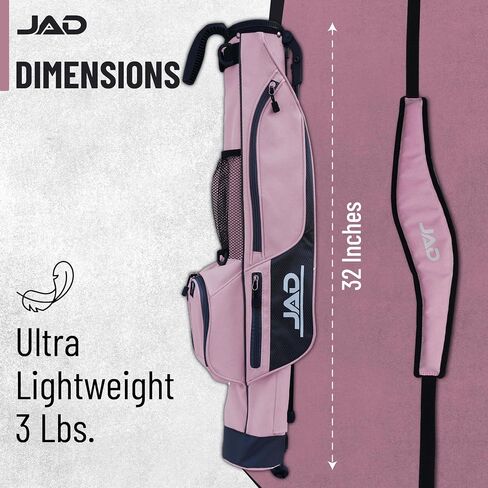 Sunday Golf Bag - Premium Everyday Sunday Golf Bag with Stand for Men, Women and Ladies, Ultra Lightweight, Easy to Carry Pitch n Putt Carry Bag in Saudi Arabia