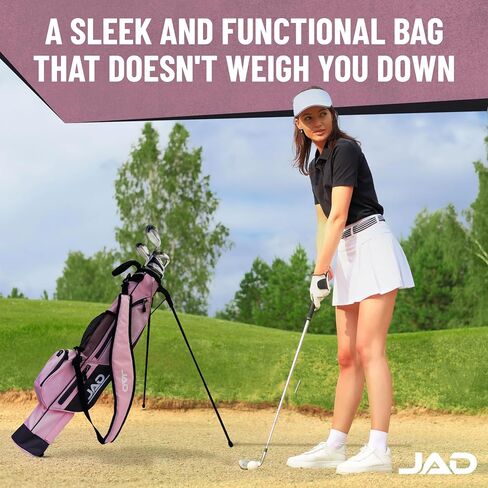 Sunday Golf Bag - Premium Everyday Sunday Golf Bag with Stand for Men, Women and Ladies, Ultra Lightweight, Easy to Carry Pitch n Putt Carry Bag in Saudi Arabia