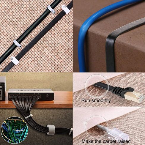 Cat8 Ethernet Cable 5FT 5 Pack Multi Color, 40Gbps 2000MHz Shielded Flat Computer Internet LAN Network Patch Cord, High Speed RJ45 Cat-8 Cable for Router, Modem, PC, Gaming - 5 Feet in Kuwait