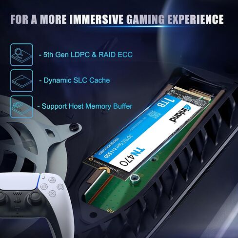 INLAND TN470 1TB NVMe SSD PCIe 4.0 Gen4x4 Internal Gaming Solid State Drive in Kuwait