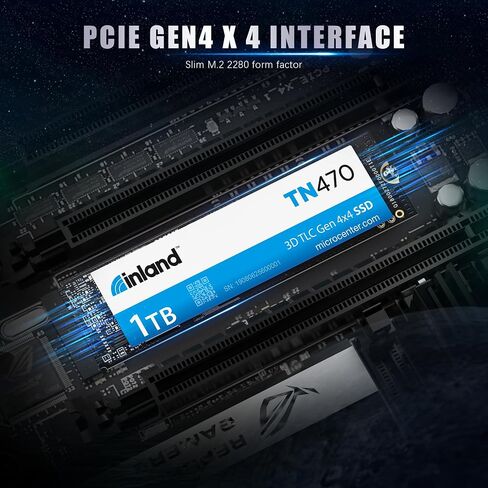 INLAND TN470 1TB NVMe SSD PCIe 4.0 Gen4x4 Internal Gaming Solid State Drive in Kuwait