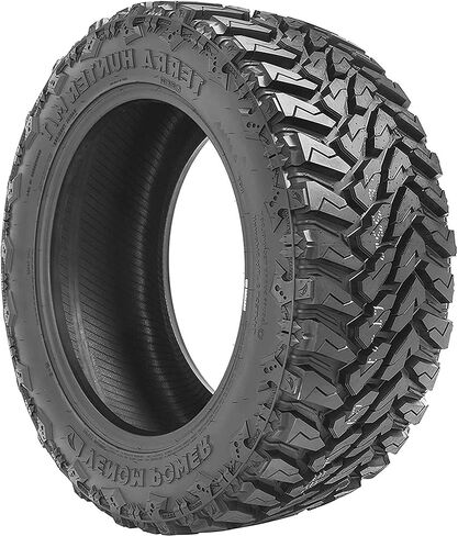 Venom Power Terra Hunter M/T Mud Off-Road Light Truck Radial Tire-33X12.50R20LT 33X12.50X20 33X12.50-20 119Q نطاق التحميل F LRF 12 طبقة BSW جدار جانبي أسود in Saudi Arabia